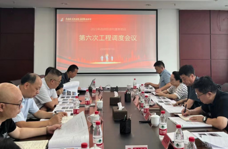 南昌市大发国际集团召开2023年第六次政府投资类项目工程调度会